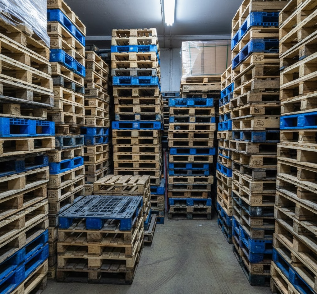 Wood pallet recycling