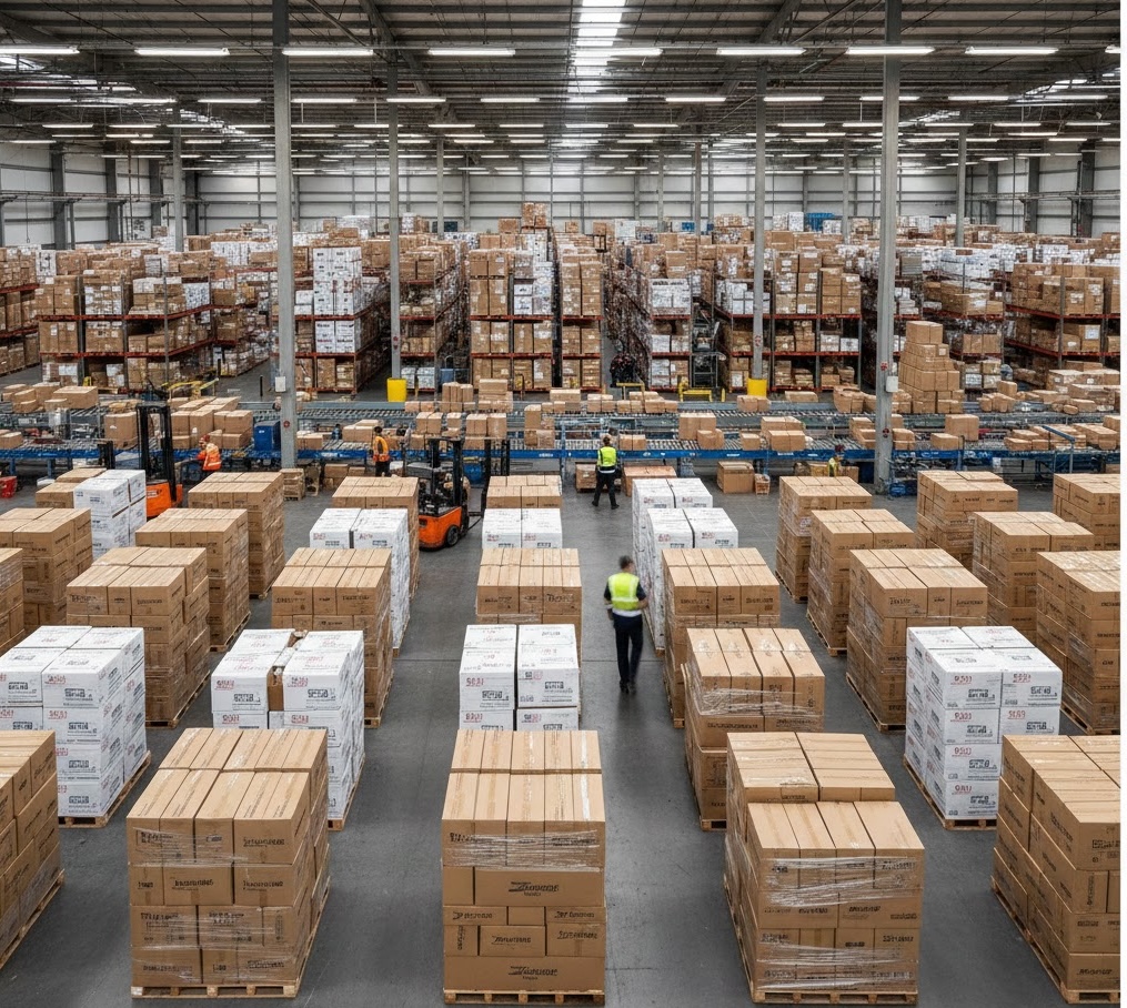 Double-wall gaylord boxes for standard applications